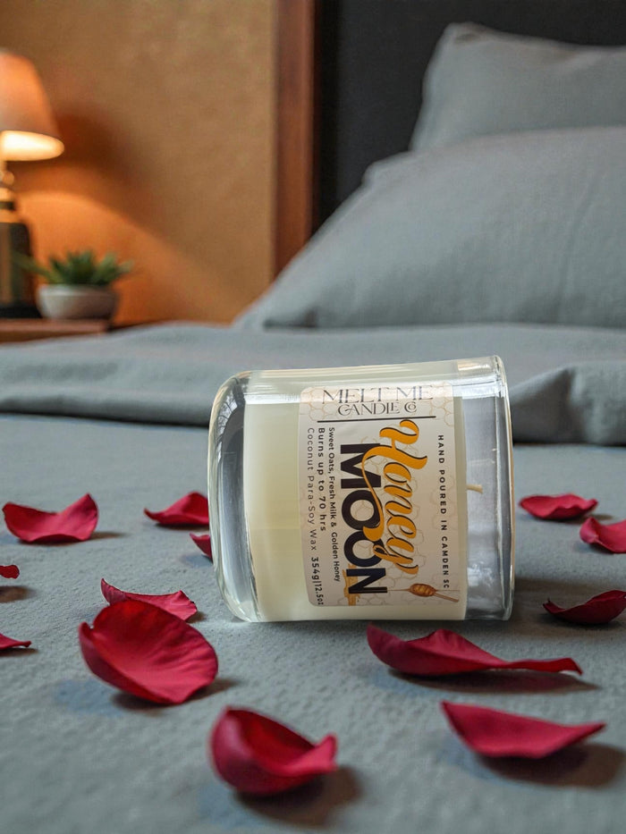 Honey Moon 12.5 oz candle by Melt Me Candle Co