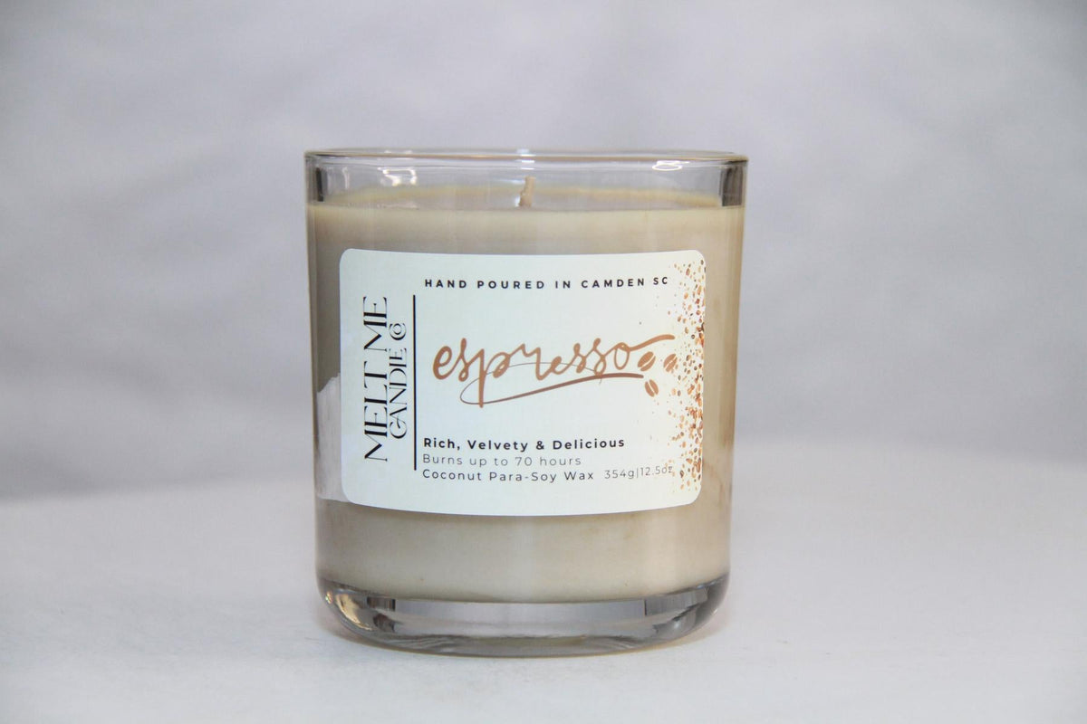 Espresso 12.5 oz candle by Melt Me Candle Co