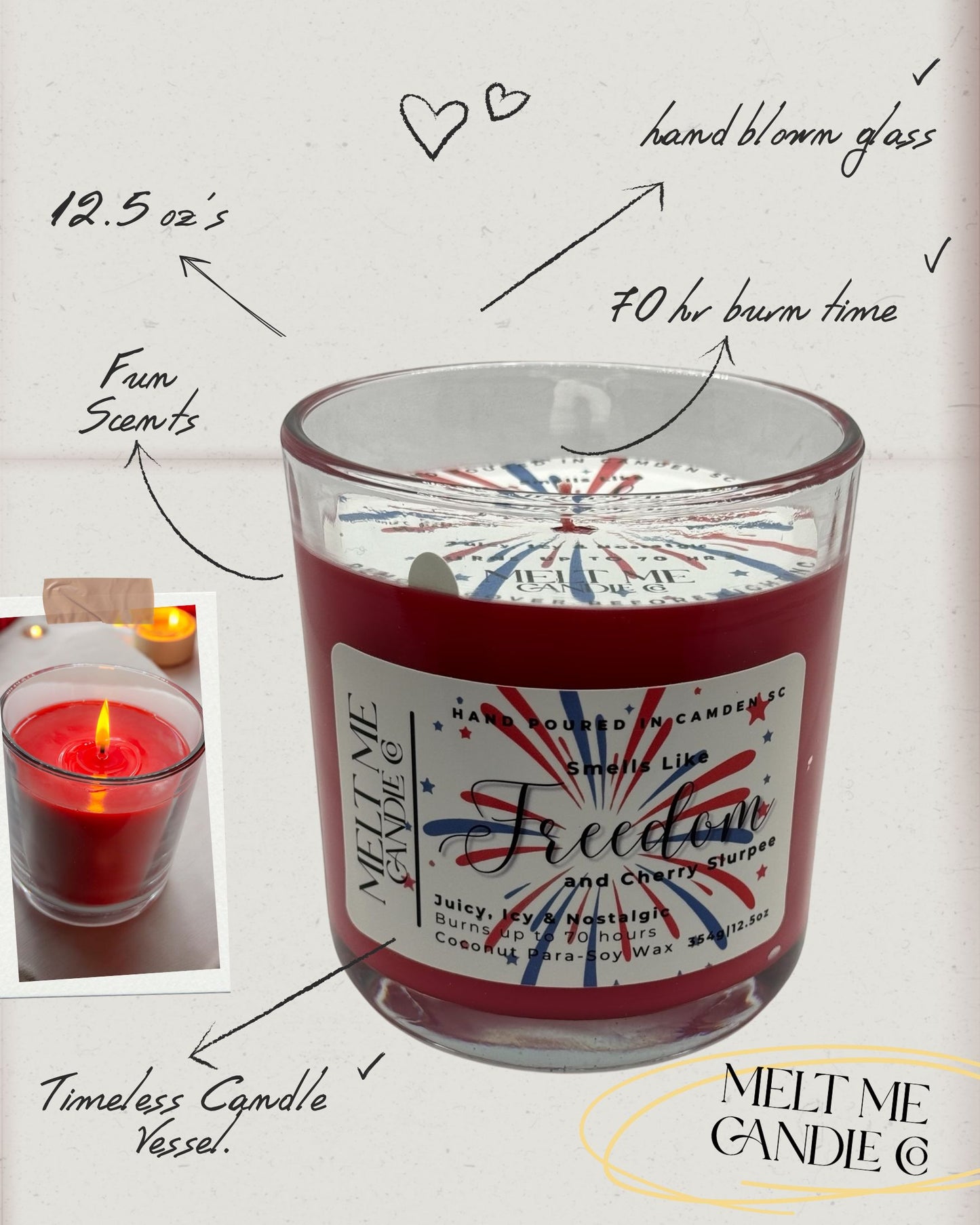 12.5 oz Artisan Candles