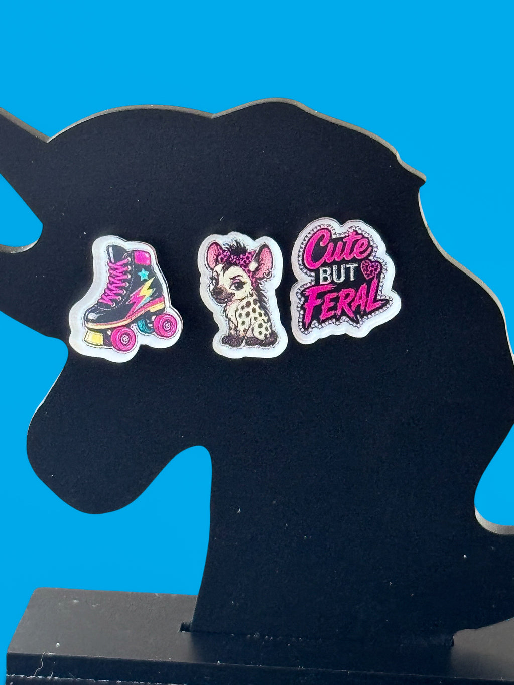 Feral Since Dial Up| Mismatch Minis Earring Set