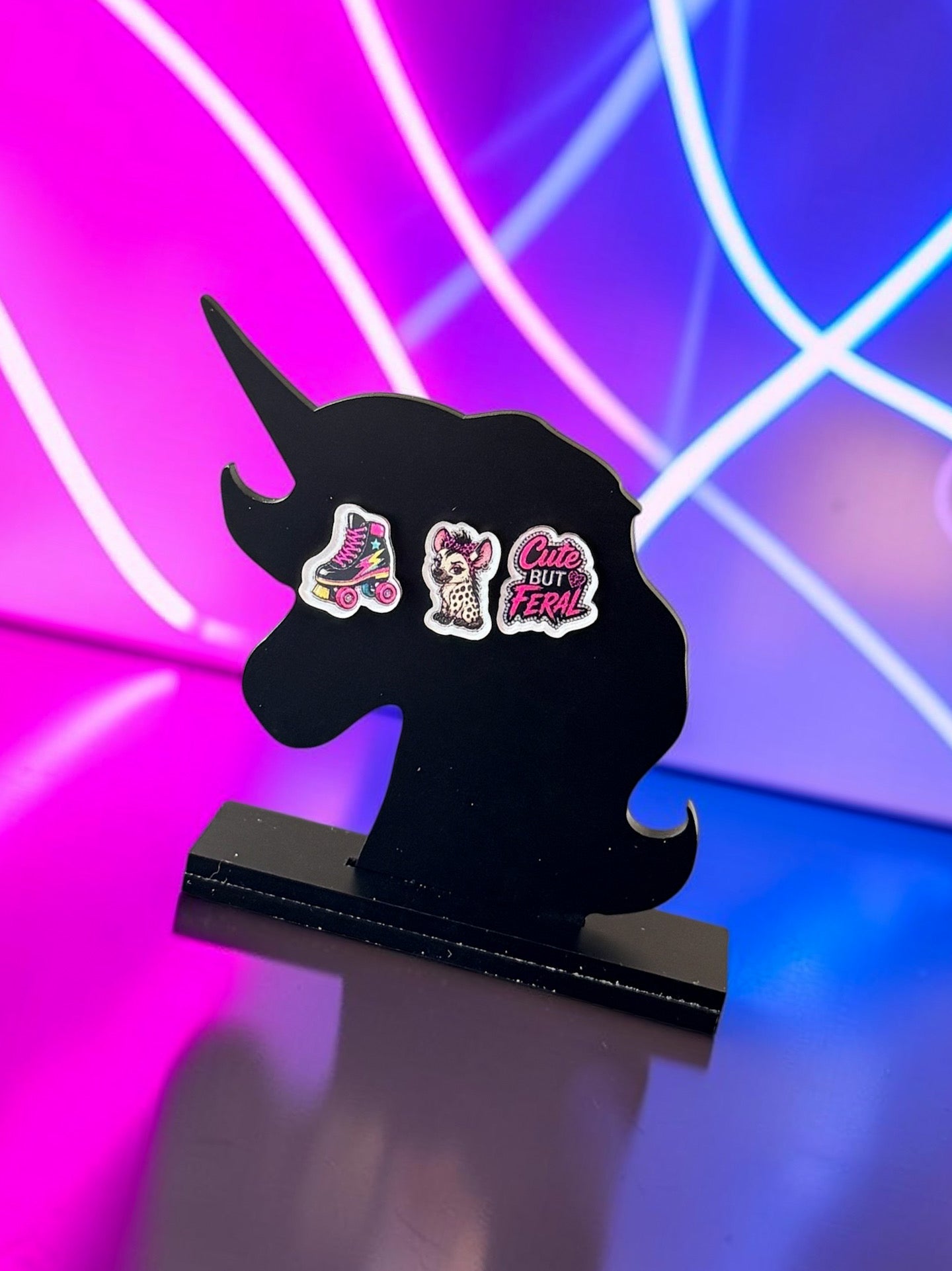 Feral Since Dial Up| Mismatch Minis Earring Set