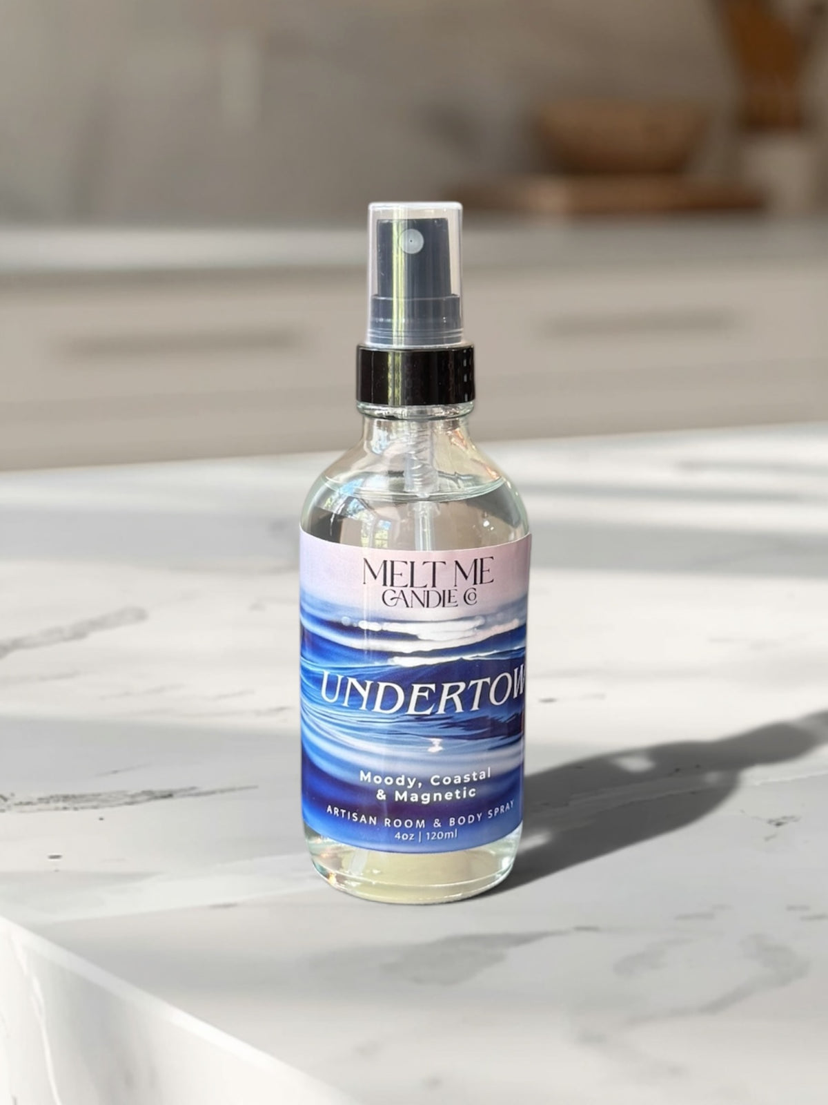 Undertow 4 oz room and body spray by Melt Me Candle Co