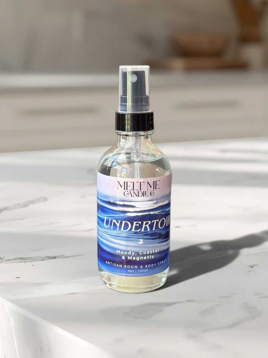 Undertow 4 oz room and body spray by Melt Me Candle Co