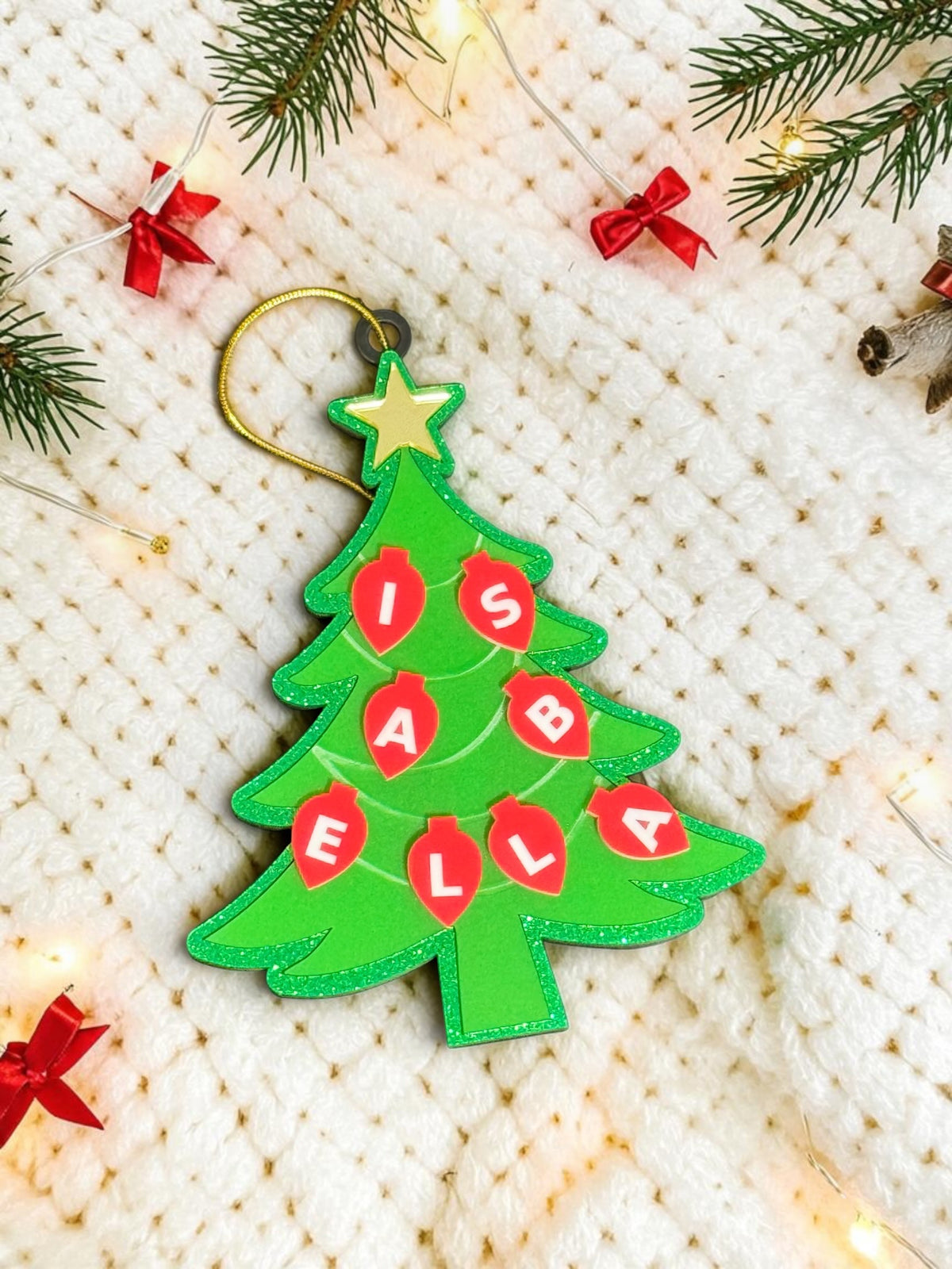 Personalized Christmas Tree Ornament