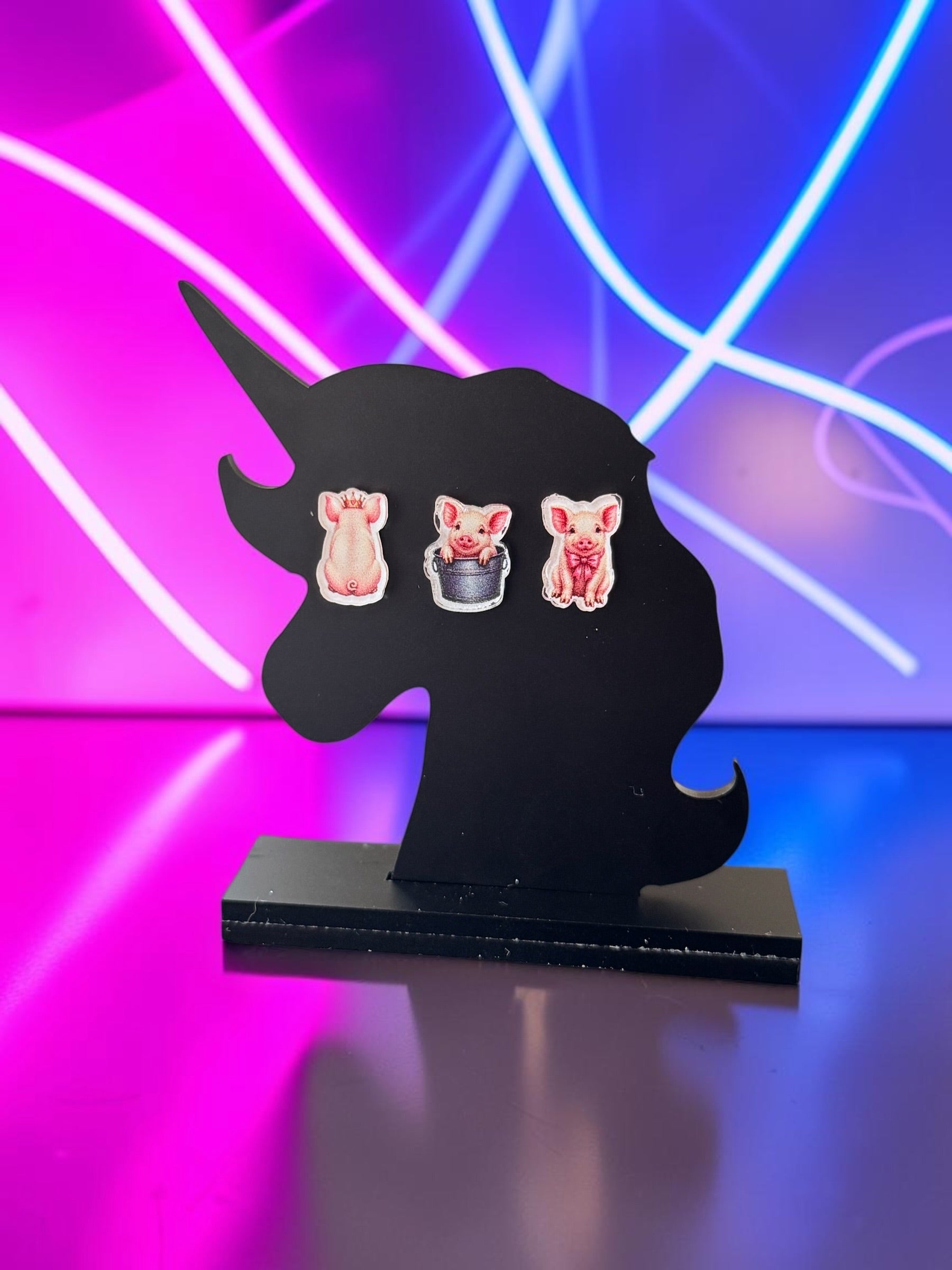 Pretty Piggy | Mismatch Minis Earring Set