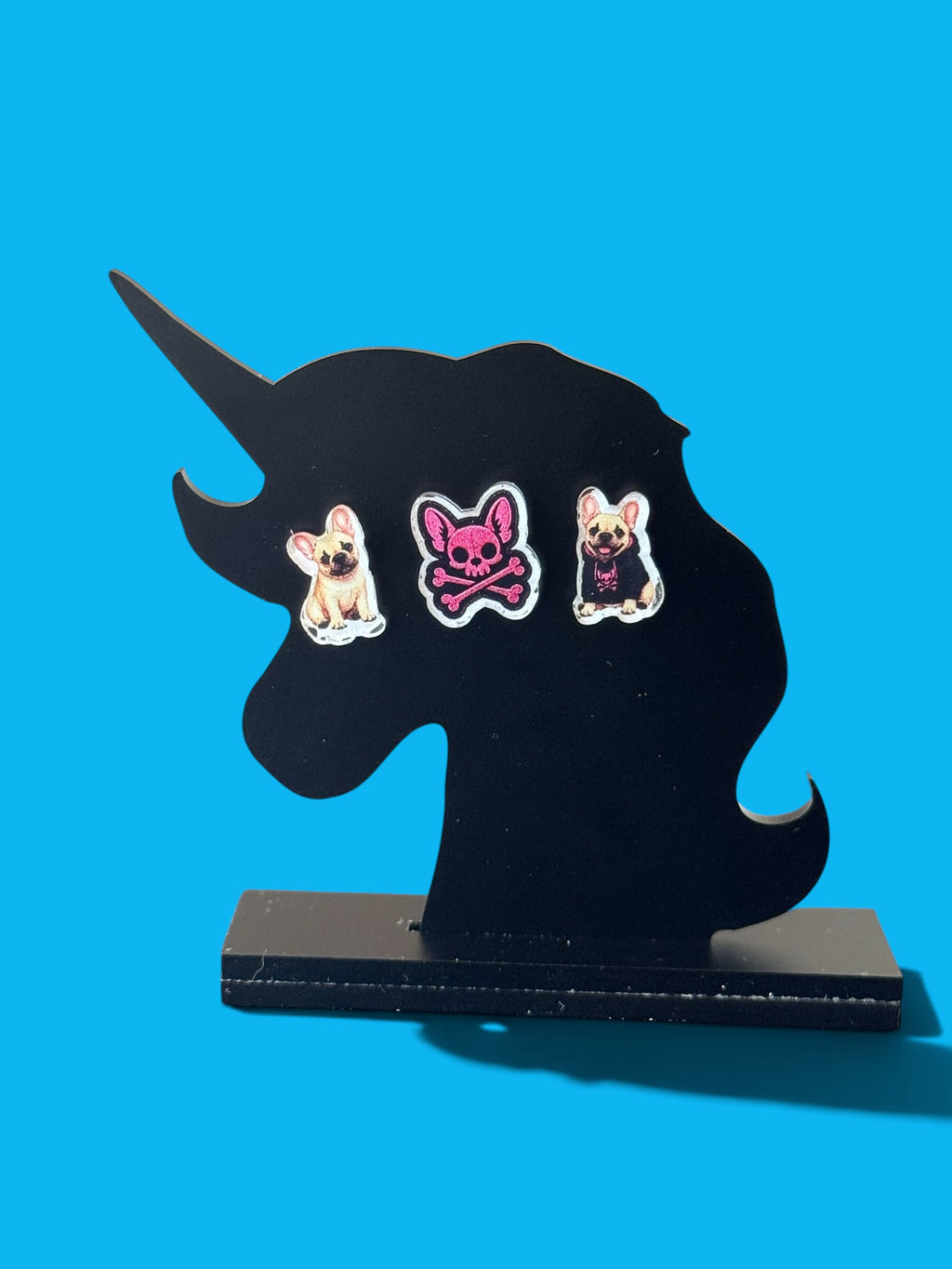 Punk Frenchie | Mismatch Minis Earring Set