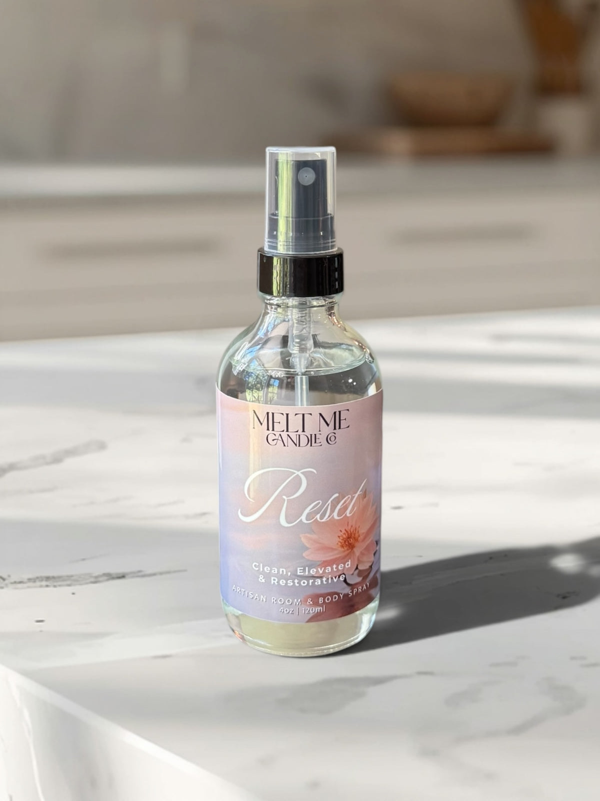 Reset 4 oz room and body spray by Melt Me Candle Co