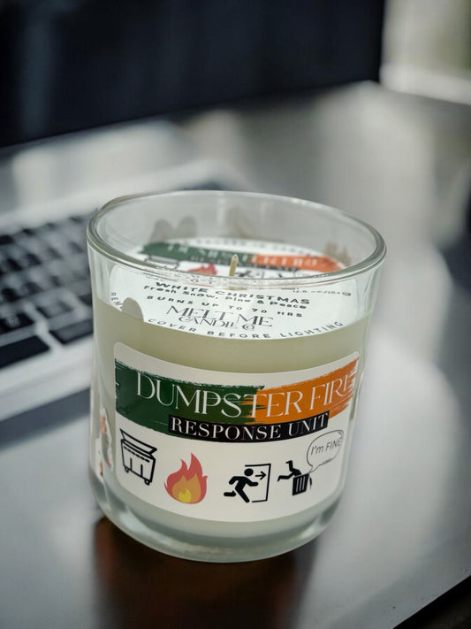 12.5 oz Dumpster Fire Response Unit Candle