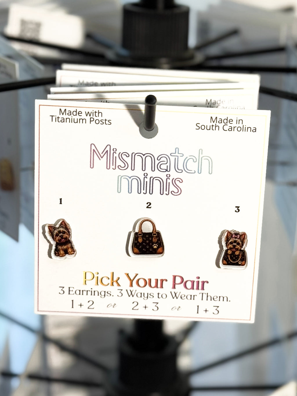 Purse Pup | Mismatch Minis Earring Set