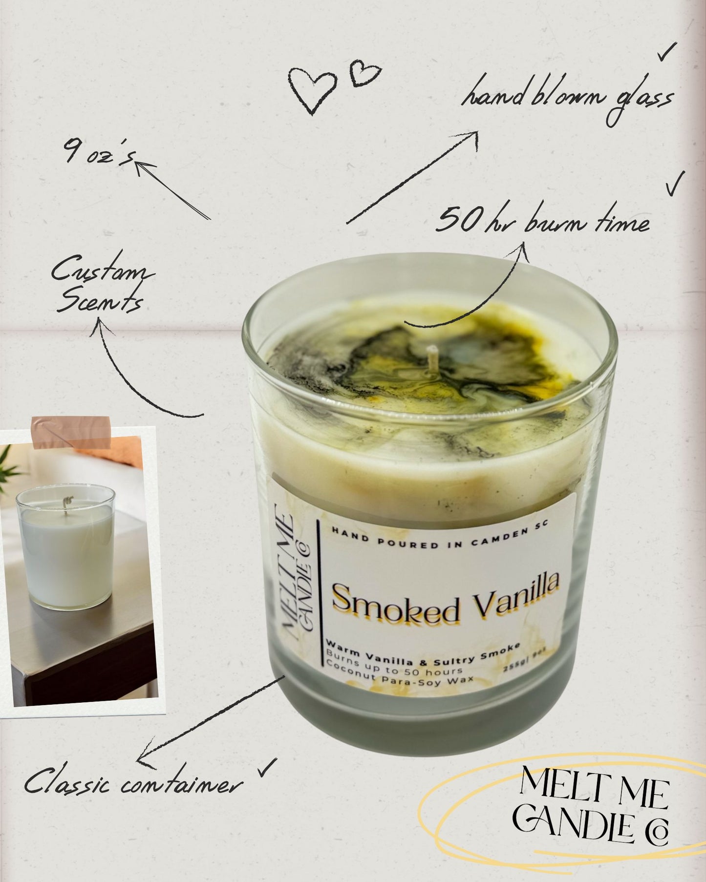 9 oz Artisan Candles