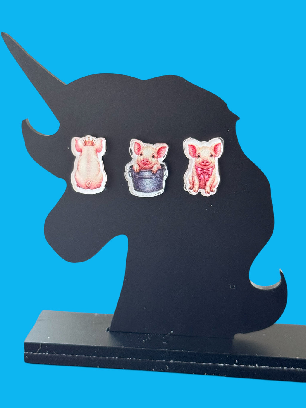 Pretty Piggy | Mismatch Minis Earring Set