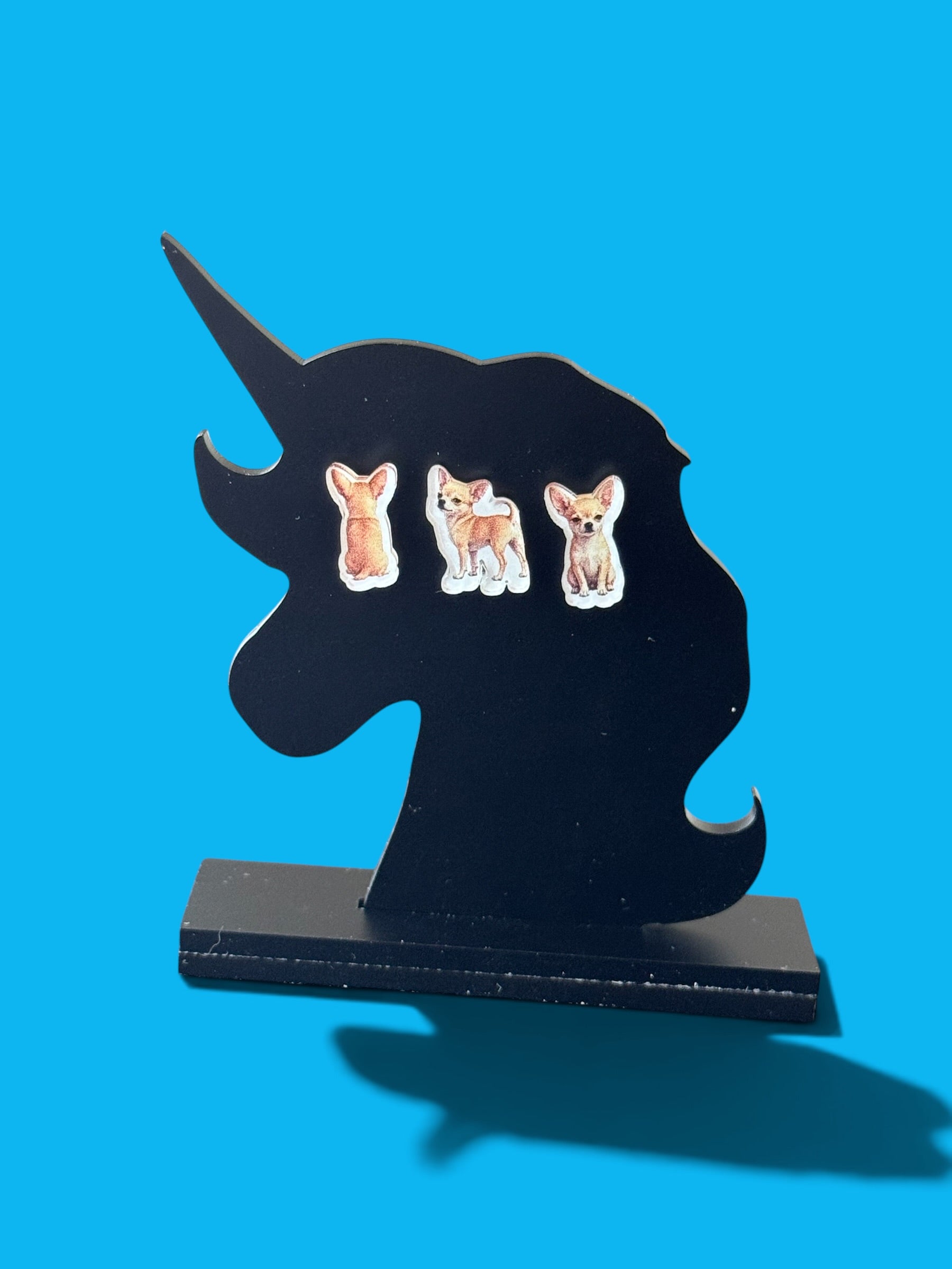 Chihuahua All Attitude | Mismatch Minis Earring Set