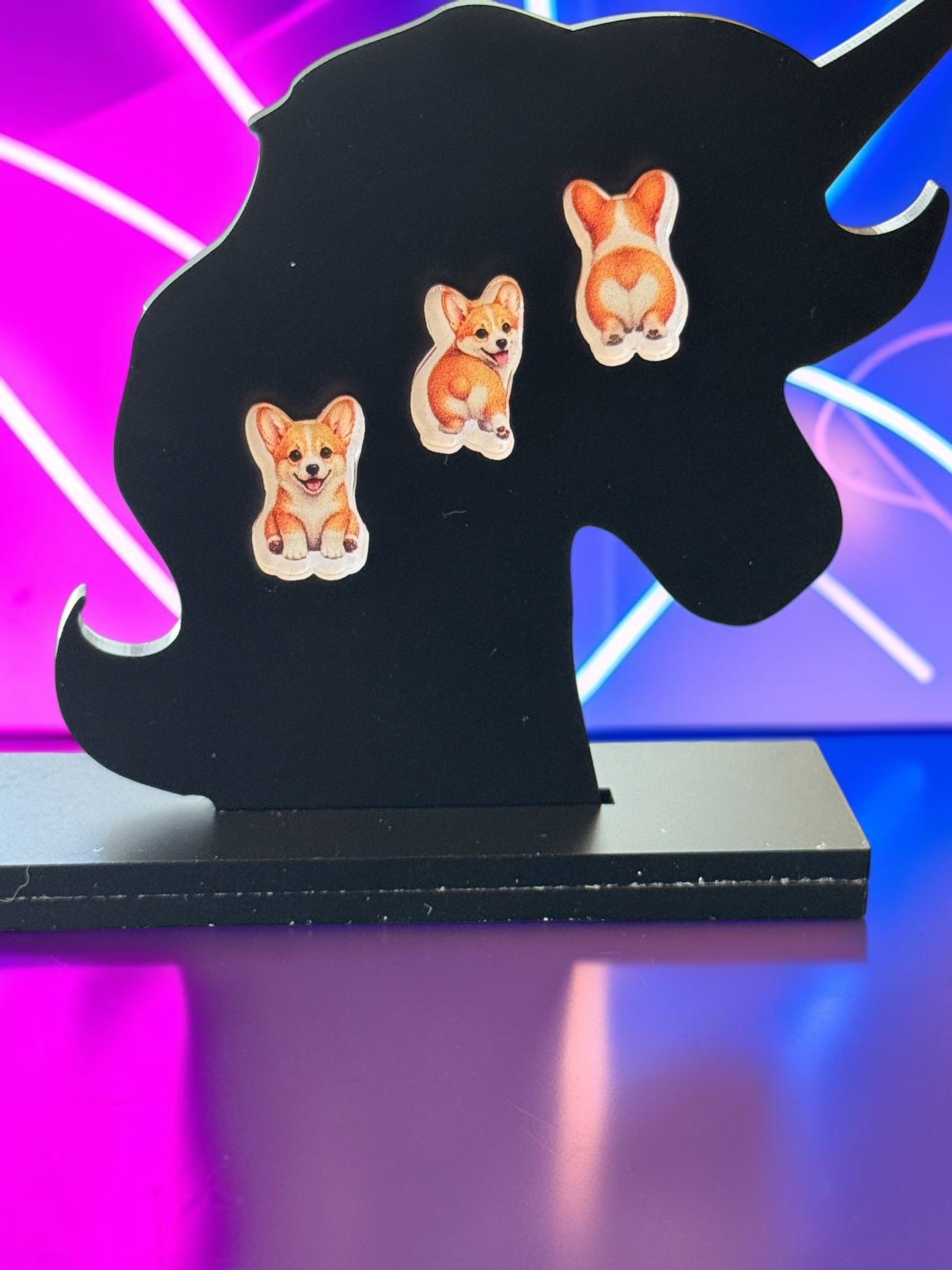 Corgi Butt | Mismatch Minis Earring Set