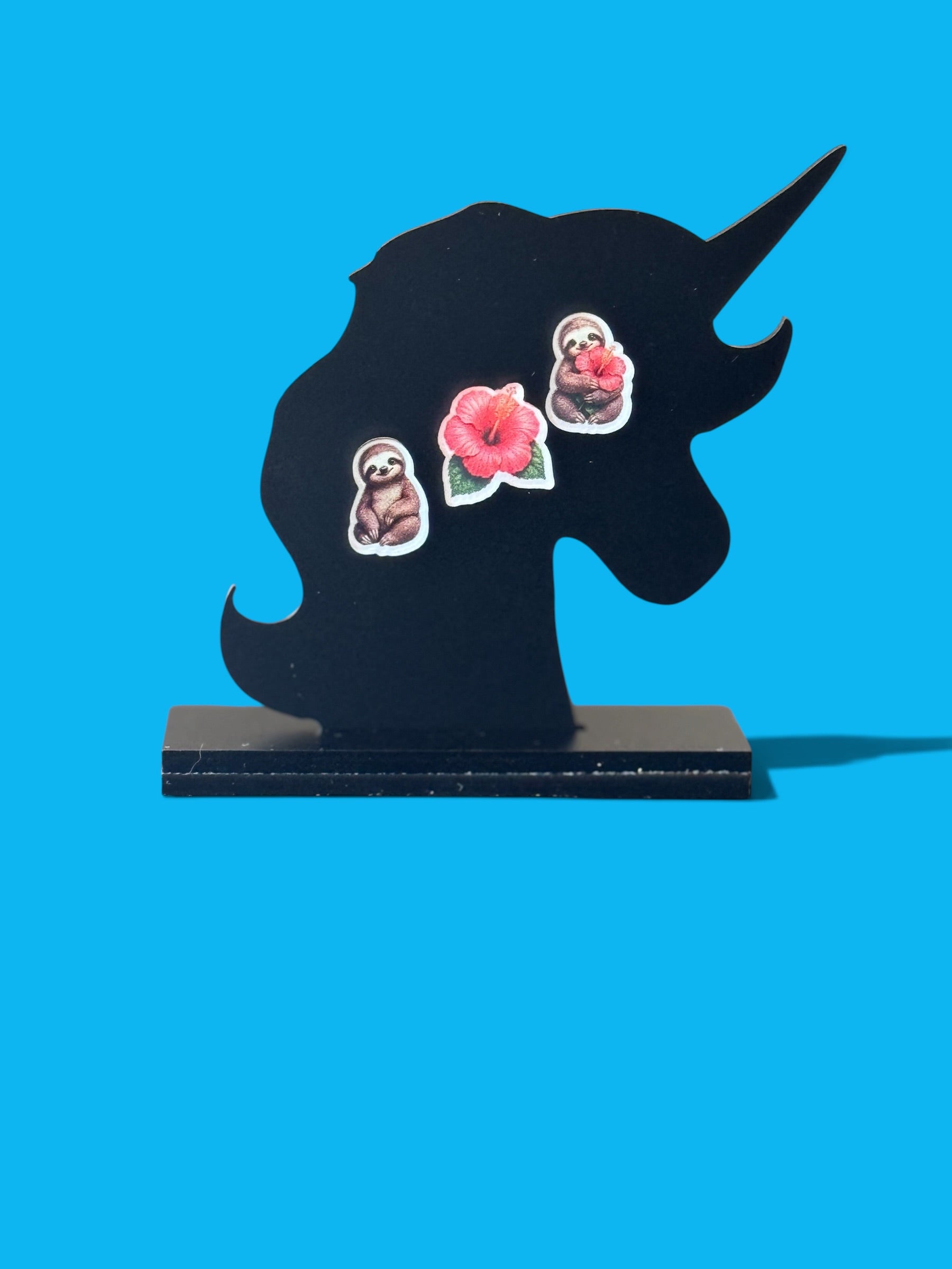Sloth Bloom | Mismatch Minis Earring Set
