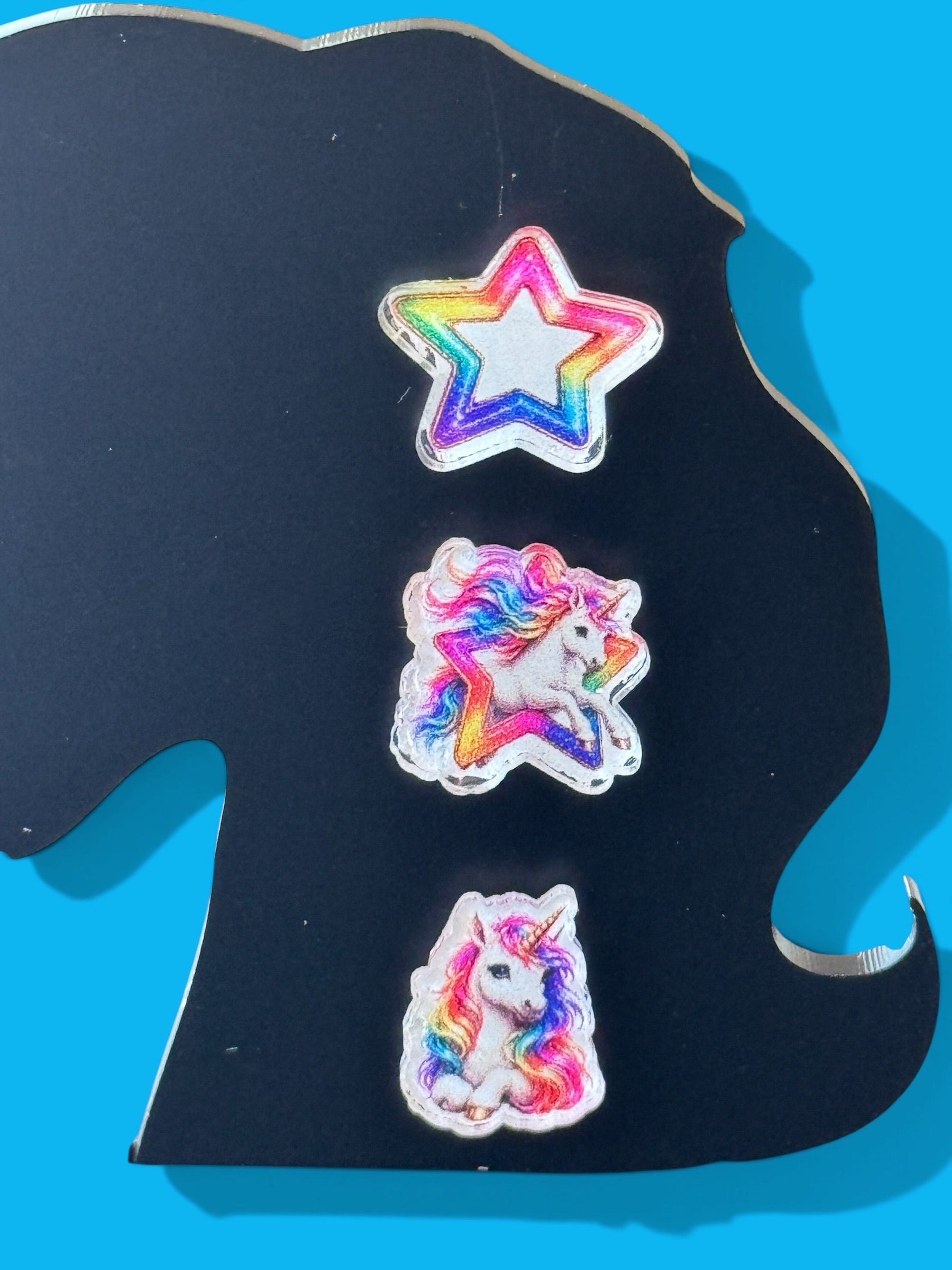 Rainbow Unicorn | Mismatch Minis Earring Set