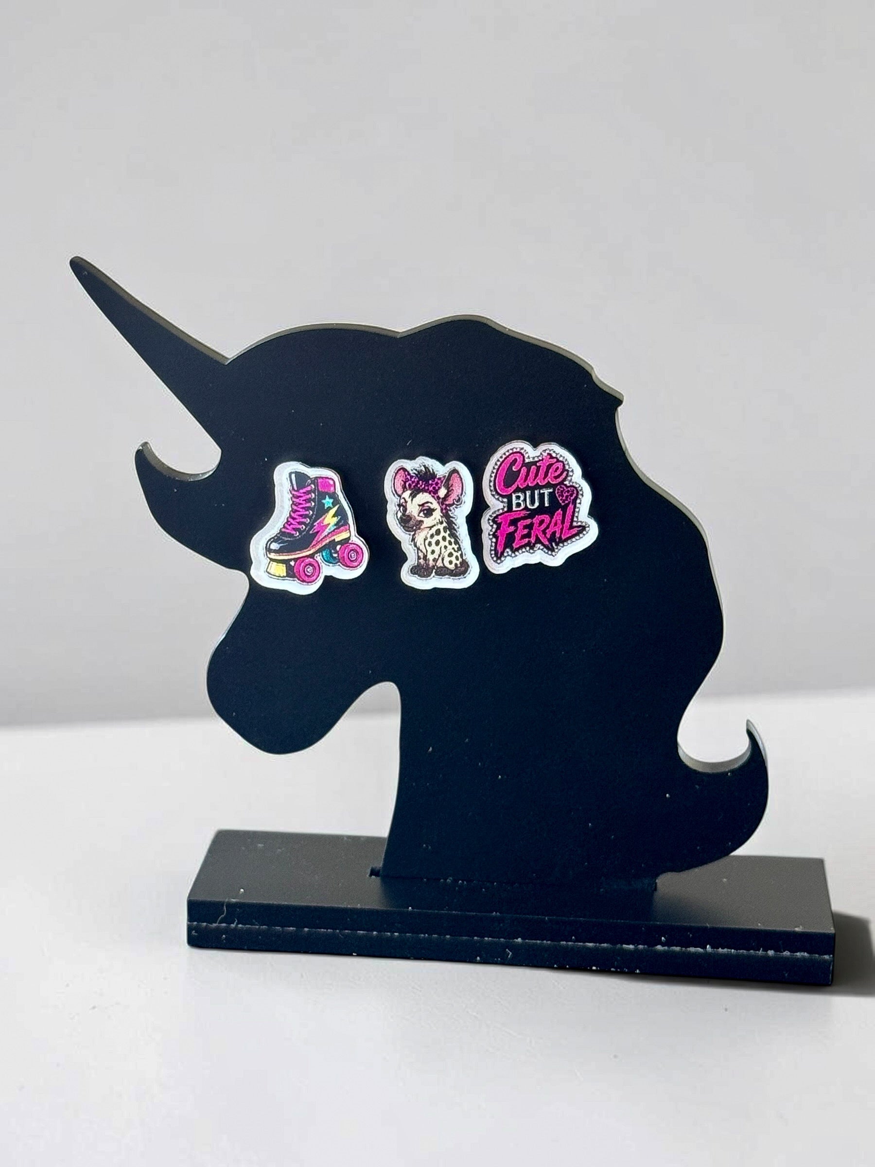 Feral Since Dial Up| Mismatch Minis Earring Set