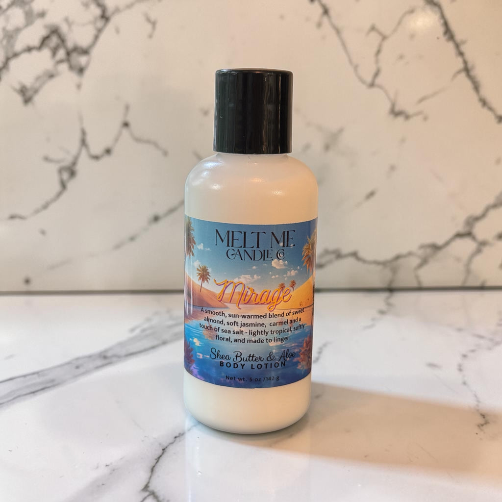 Person applying a white cream or lotion to their arm with a blurred background