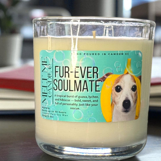 Fur-ever Soulmate – Tropical Fruit & Light Floral Scented Candle (Fur-ever Home Collection)