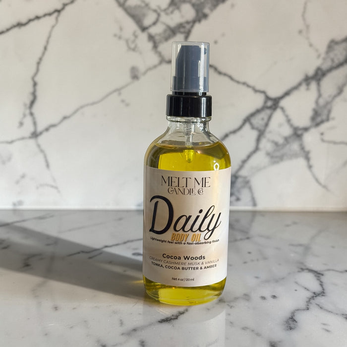 4 oz Daily Body Oil by Melt Me Candle Co