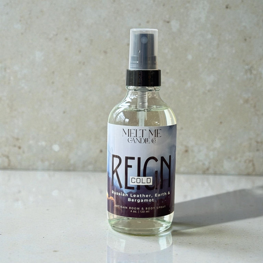 Cold Reign 4 oz room and body spray by Melt Me Candle Co