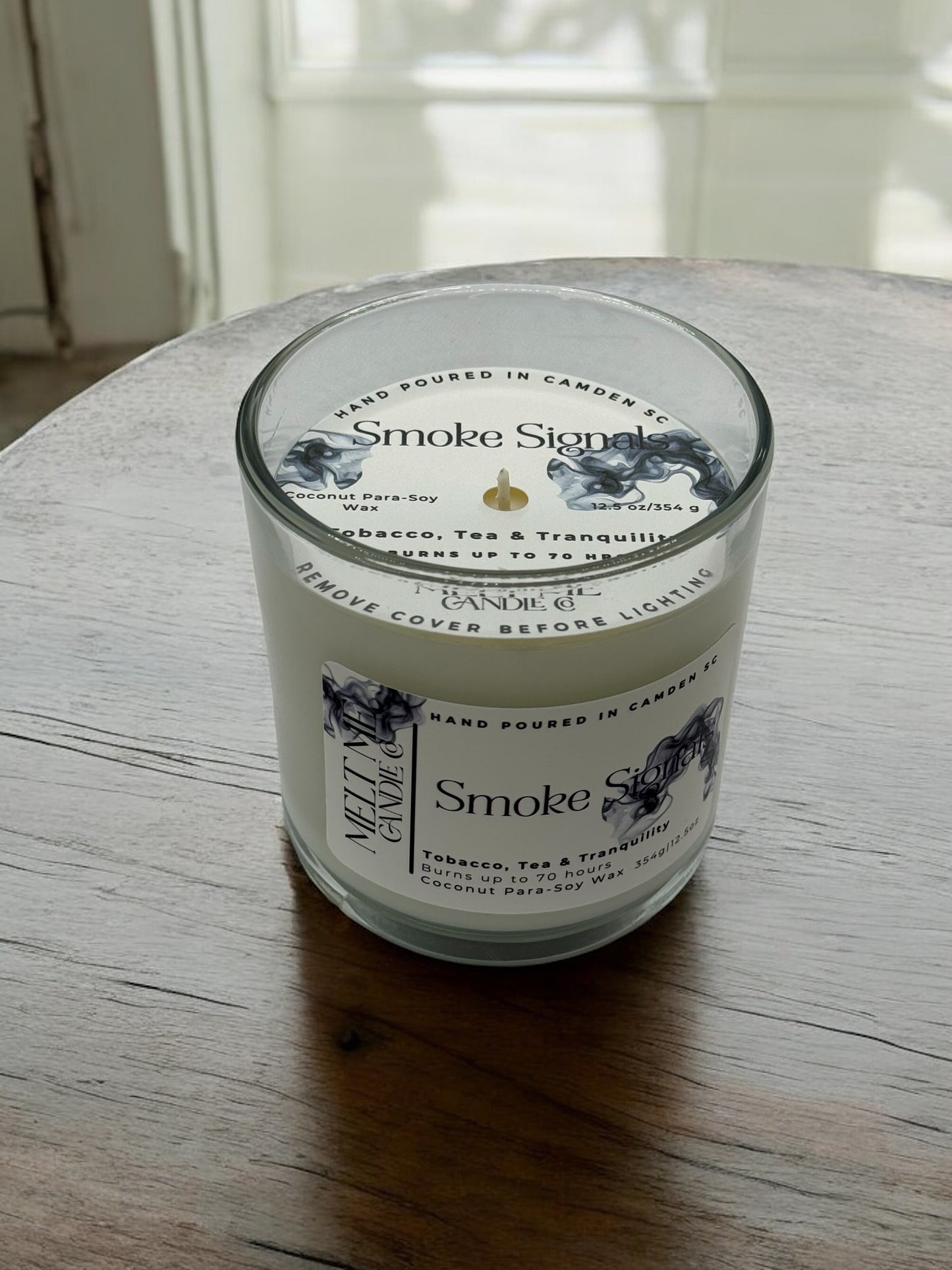 12.5 oz Hand-Poured Candle - Burns up to 70 Hours