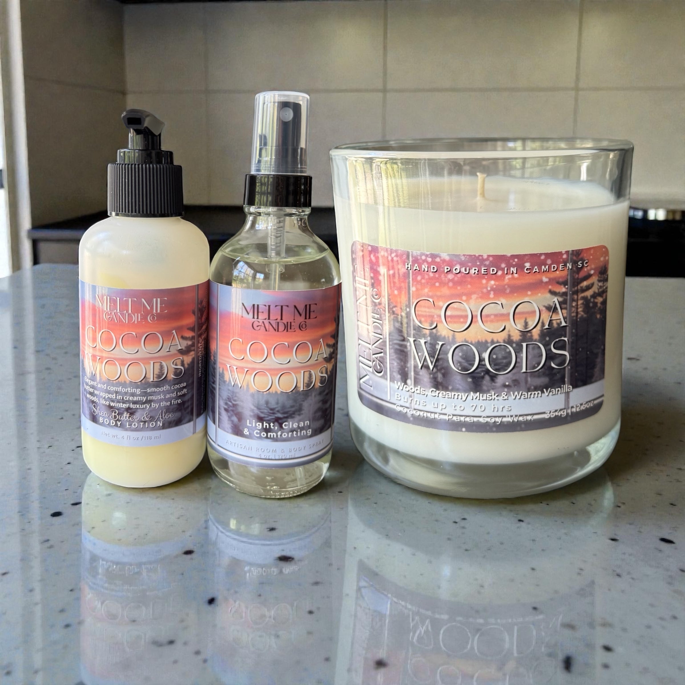 Cocoa Woods Body Lotion