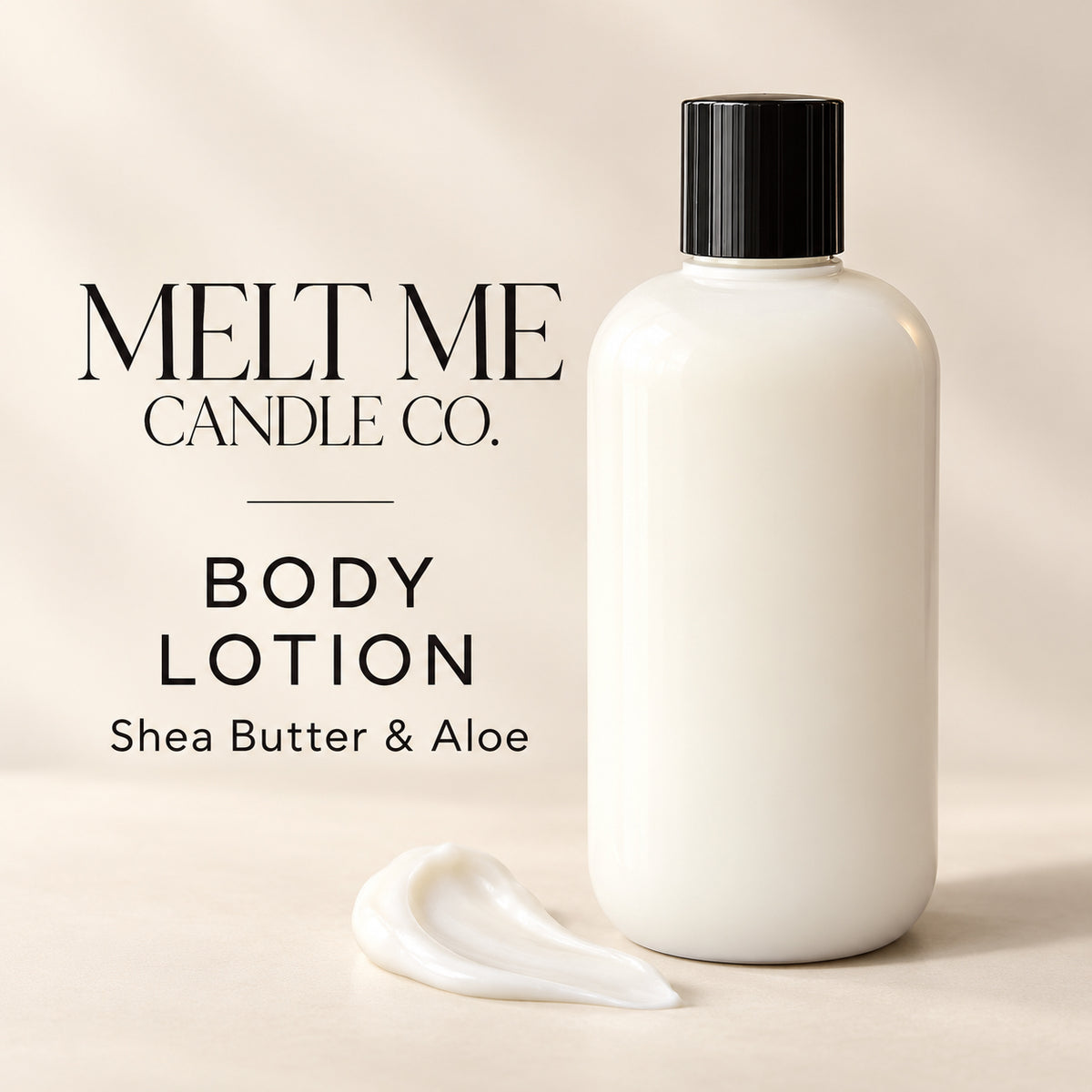 Shea butter and aloe body lotion by Melt Me Candle Co - additional view