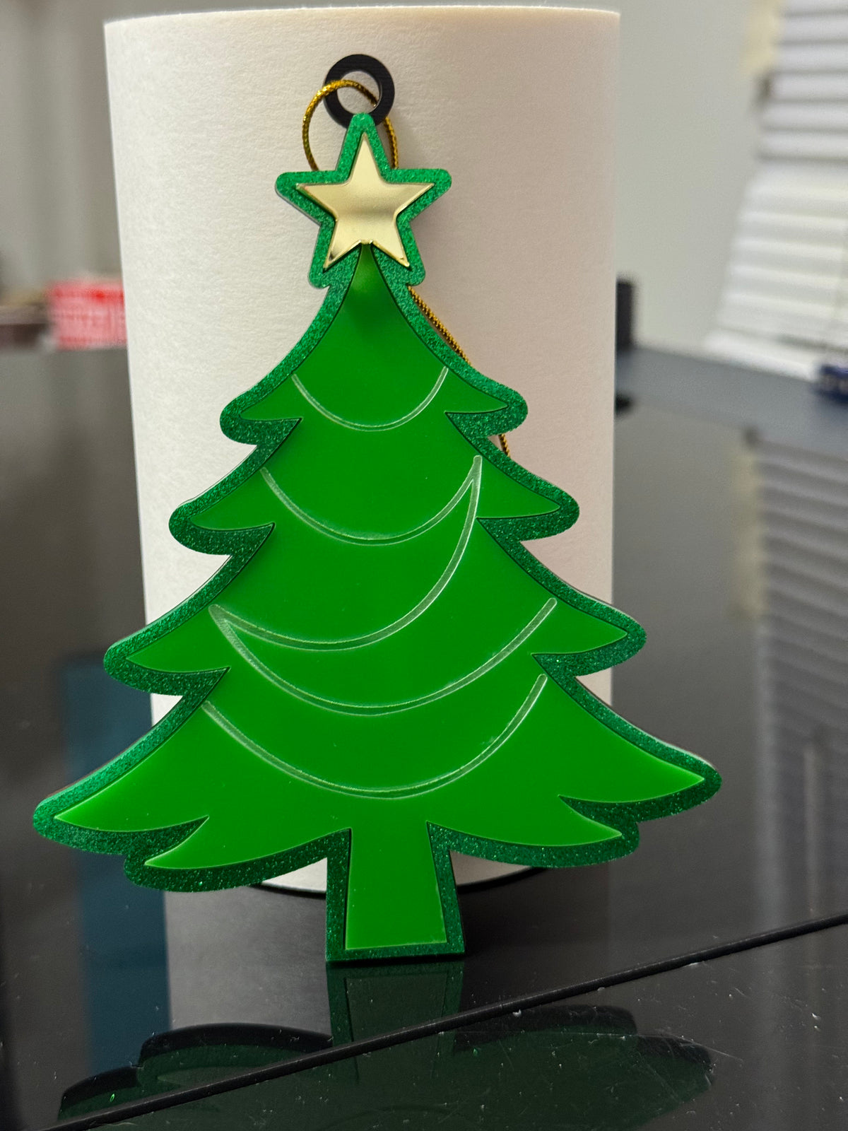Personalized Christmas tree ornament