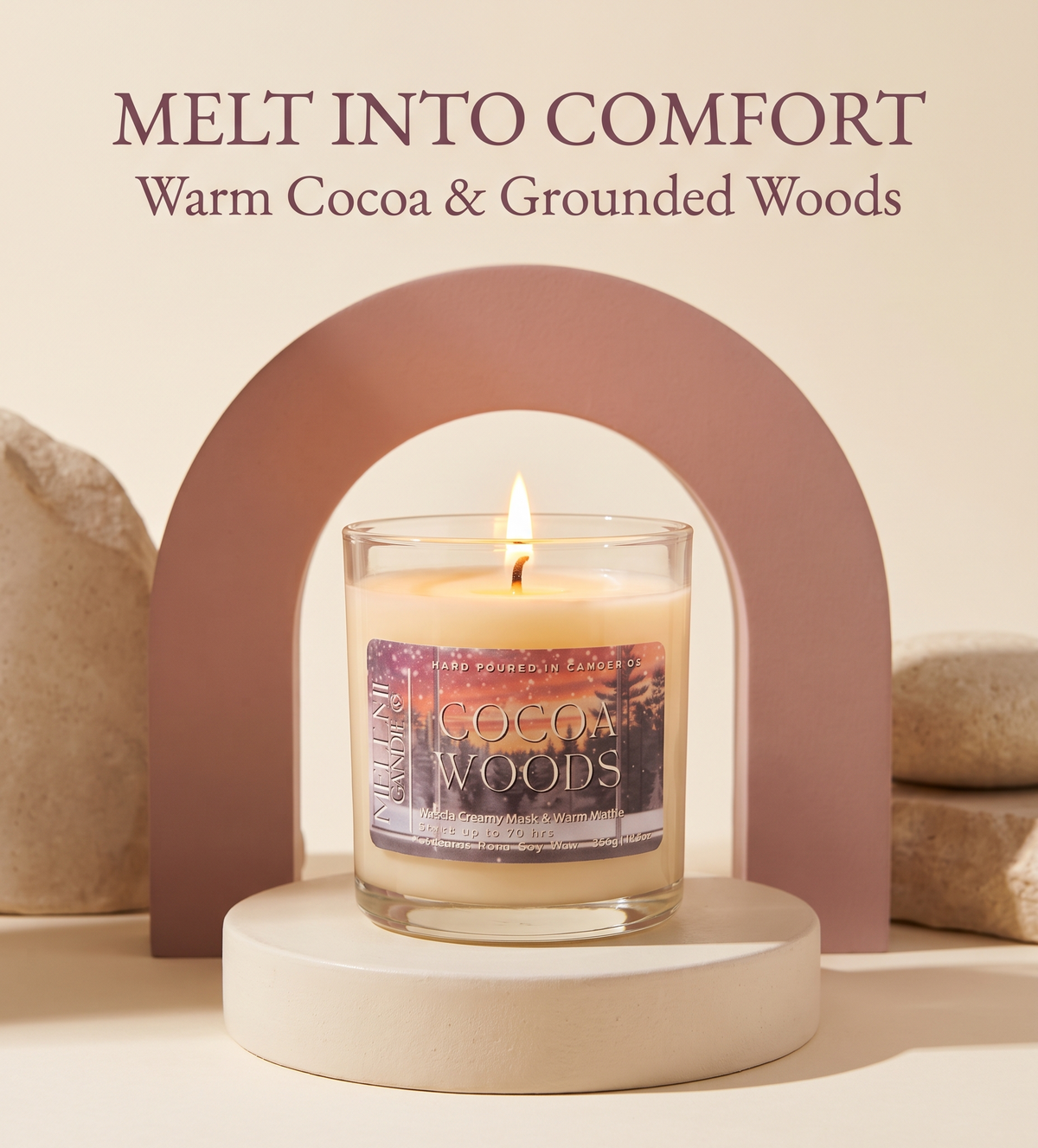 Cocoa Woods - Fur-Ever Home 2026 Preorder Candle