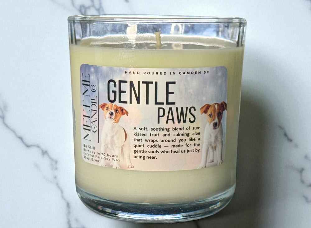 Gentle Paws – Aloe & Fruit Scented Candle (Fur-ever Home Collection)