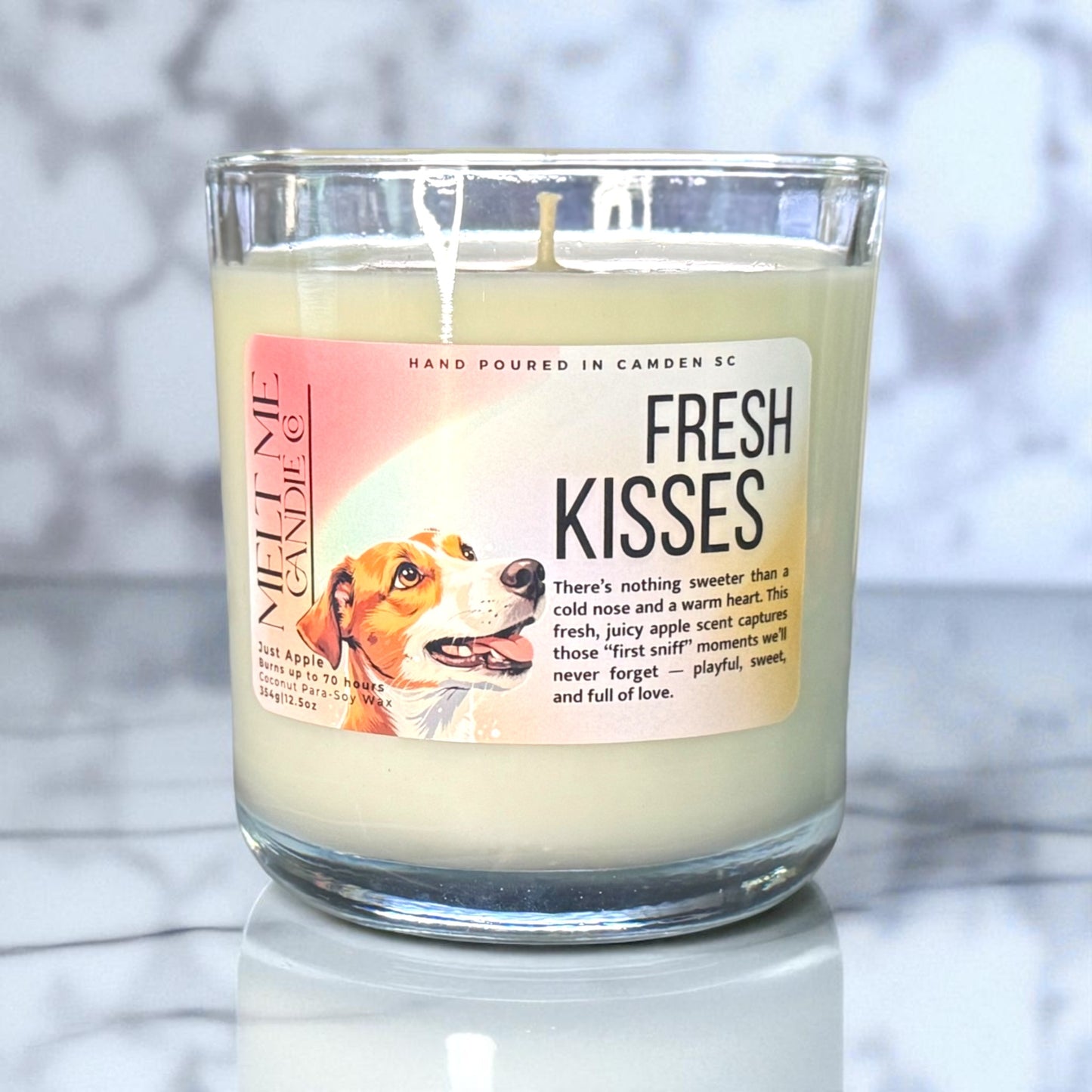 Fresh Kisses – Apple Scented Candle (Fur-ever Home Collection)