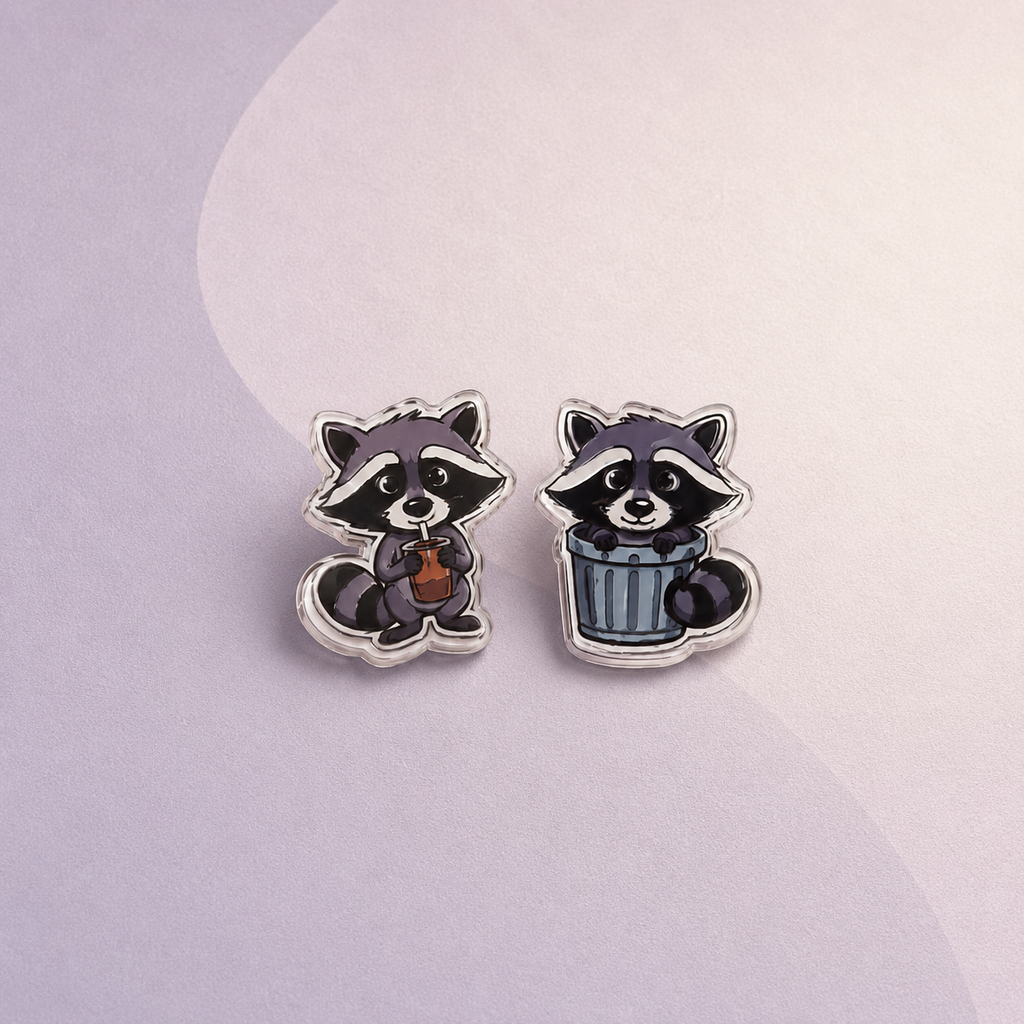 Coffee & Denial  | Mismatch Minis Acrylic 3-Earring Set